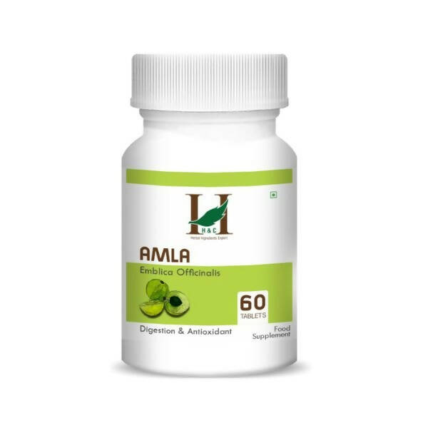 Image 1 of 60 tabs for the product H&C Herbal Amla Tablets