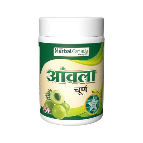 Image 1 of 100 gm / Pack of 4 for the product Herbal Canada Amla Churna Powder