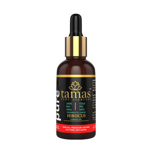 Image 1 of Default Title for the product Tamas Pure Ayurveda 100% Natural Hibiscus Cold-Pressed Oil