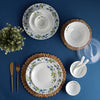 Image 1 of Default Title for the product Cello Opalware Dazzle Series Moon Rose 35 Piece Dinner Set