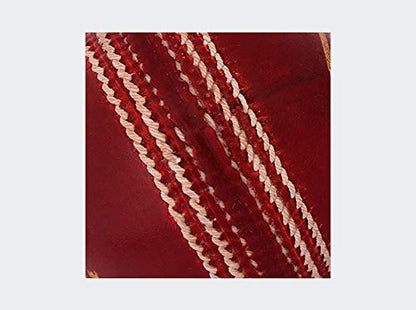 Image 4 of SG League Leather Cricket Ball Red