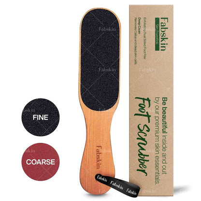 Image 2 of Fabskin Wooden Foot Scrubber Filer