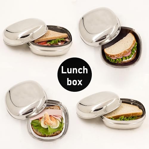 Image 5 of Spillbox Stainless Steel Snack Box 120g