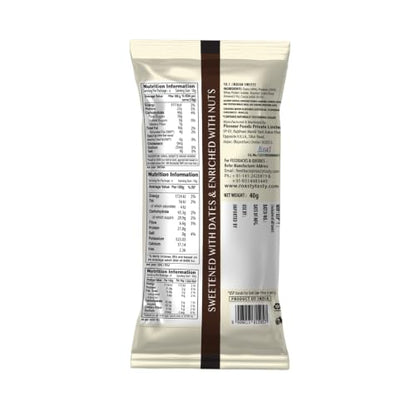 Image 4 of Roasty Tasty Dates & Dryfruit Ladoo Vanilla Chocolate | 40g x 5 Packs (200g)