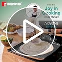 Image 2 of BERGNER Argent Samsara Triply 27cm Square Multi Tawa with Quantanium Non-Stick Coating