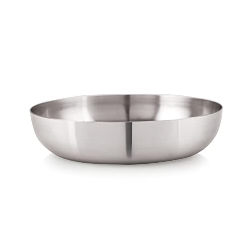 Image 1 of Standard for the product neelam Stainless Steel J.K Halwa Plate 10 cm