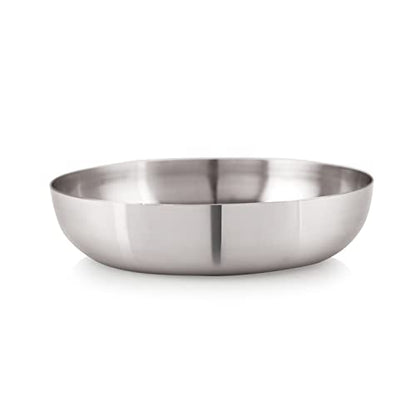 Image 1 of Standard for the product neelam Stainless Steel J.K Halwa Plate 10 cm