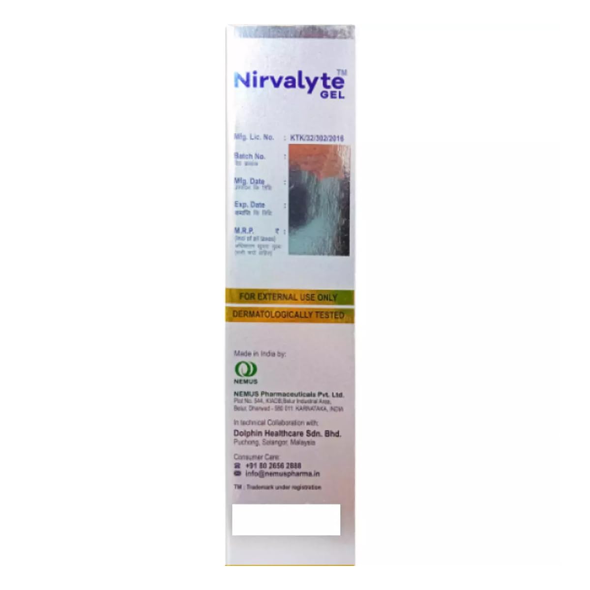 Image 2 of Nirvalyte Gel
