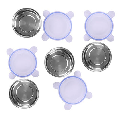 Image 6 of Sumeet Stainless Steel Airtight & Leak Proof L&L Containers Set, Size 350ML -4Pc, Silver