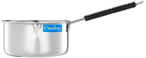 Image 3 of neelam Stainless Steel Sauce Pan, 1150ml, 1 Piece (Silver)