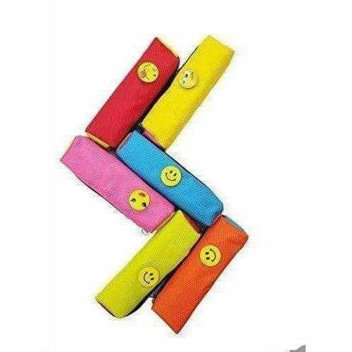 Image 7 of Bright Colour Multipurpose Smiley Pen Pencil Pouch Case