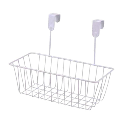 Image 6 of Go Hooked Over Door Hanging Basket Hanging Cabinet Storage Organizer White Space Saving Versatile Stylish Durable Efficient Modern Practical Convenient Pack of 1