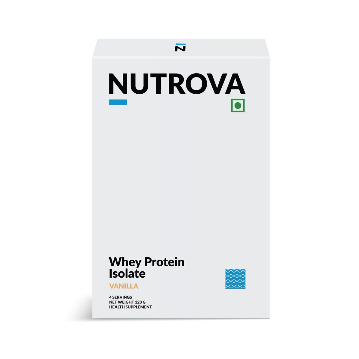 Image 1 of Nutrova Whey Protein Isolate Travel Pack - Vanilla