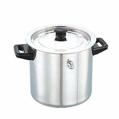 Image 2 of Stainless Steel Cookware Finish Look Heat Insulated Water Boiler Silver