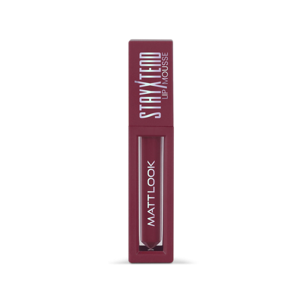 Image 6 of Matt Look Stayxtend Lip Mousse - Maroon Desert