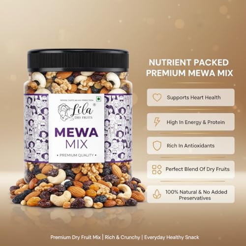 Image 7 of LILA DRY FRUITS MEWA MIX Mixed Dry Fruits Pack