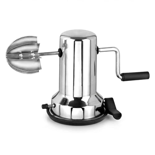 Image 4 of LABHUBA Premium Stainless Steel Coconut Scraper with Vacuum Base