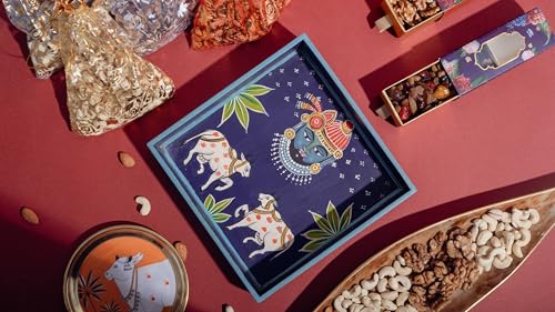 Image 5 of LILA DRY FRUITS Diwali Gift Hamper for Family and Friends with Cashews, Almonds, Raisins, Pista
