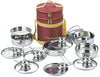 Image 1 of Default Title for the product neelam Stainless Steel Lunch Box Tiffin Set 4300 ml 26 Pieces