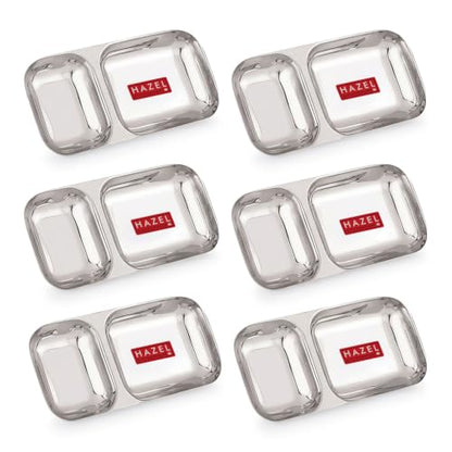 Image 6 of HAZEL Steel Section Plate Set of 6