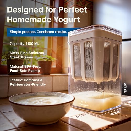 Image 3 of HomeWiz Hung Curd Maker 1100ml