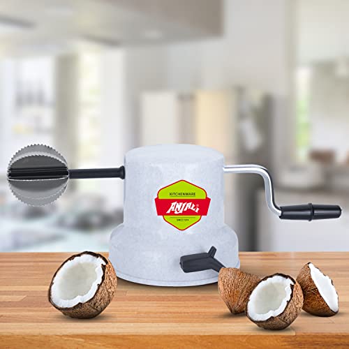 Image 2 of ANJALI Plastic Coconut Scrapper with Vacuum Base