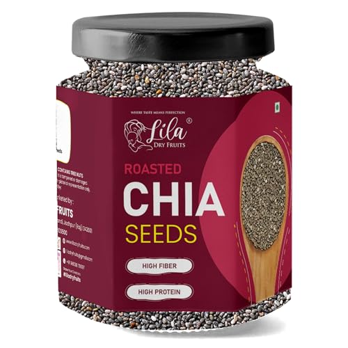 Image 1 of Default Title for the product LILA DRY FRUITS Roasted Chia Seeds 250 Grams