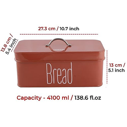Image 6 of HAZEL Bread Box with Handle Lid 4100 ML