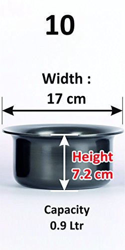 Image 3 of Sumeet Aluminium Tope - No. 10, 0.9 Liters