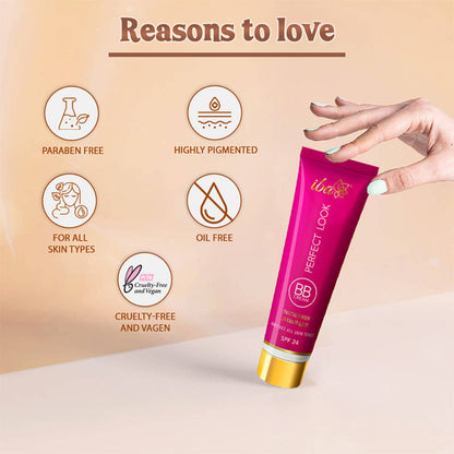 Image 6 of Iba Perfect Look Bb Cream With 24 Karat Gold (light Shade)