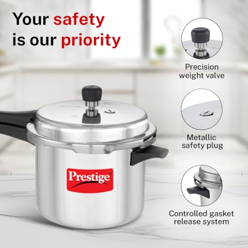 Image 4 of Prestige Aluminium Pressure Cooker 5 Litre