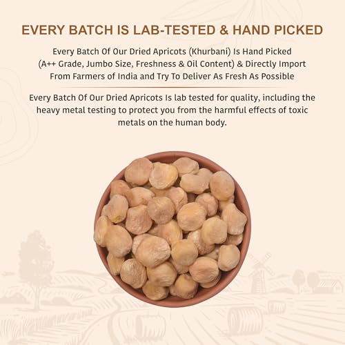 Image 3 of NUTTY ORGANICS Dried Apricots Jardalu 500 Gm