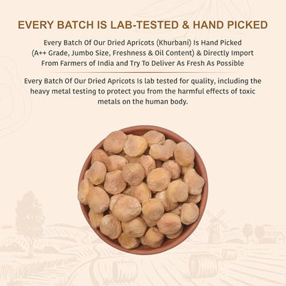 Image 3 of NUTTY ORGANICS Dried Apricots Jardalu 500 Gm