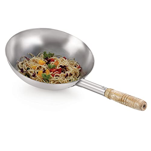 Image 6 of HAZEL Chinese Wok with Handle 30.5 cm 3500 ml