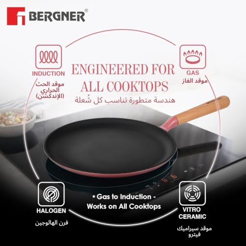 Image 7 of BERGNER Excalibur Lightweight Cast Iron Dosa Tawa