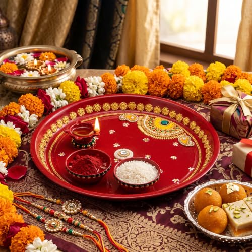 Image 15 of JH Gallery Pooja Thali Set