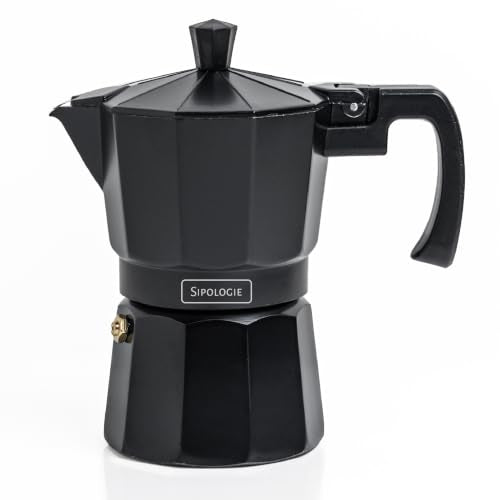Image 1 of Default Title for the product Sipologie Roma Moka Pot Espresso Maker, 180ml