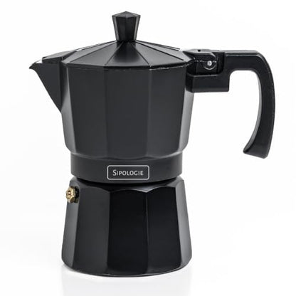 Image 1 of Default Title for the product Sipologie Roma Moka Pot Espresso Maker, 180ml