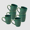 Image 1 of Default Title for the product ExclusiveLane Ceramic Coffee Mugs Set of 6 300 ML