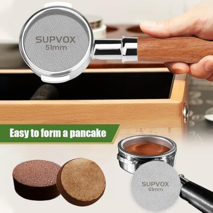 Image 6 of Supvox 51mm Reusable Puck Screen for Espresso Portafilter 1.7mm Thickness