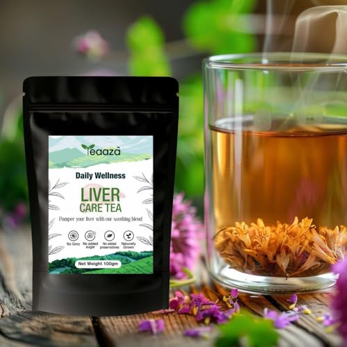Image 6 of Teaaza Liver Care Tea With Dandelion Root, Milk Thistle & Nettle 10 Grams