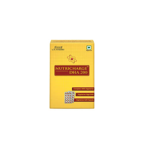Image 1 of 30 Caps for the product Nutricharge DHA 200 Capsules