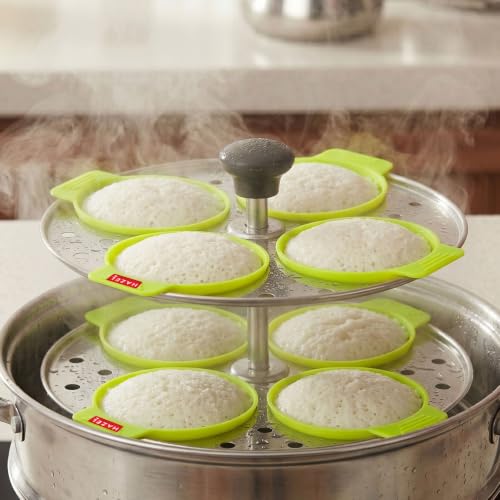 Image 7 of HAZEL Silicone Idli Maker Pack of 8