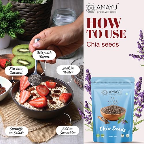 Image 6 of AMAYU Chia Seeds 200g