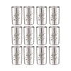 Image 1 of Default Title for the product neelam Stainless Steel 7.5, 22 Gauge Lazer Etching Amarpal Glass Set of 12, 450 ml
