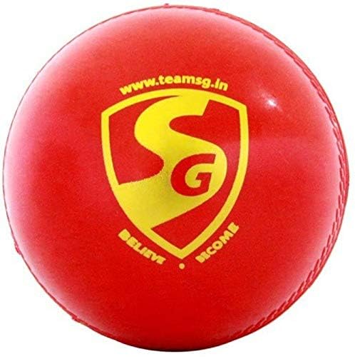 Image 3 of SG Everlast Synthetic Cricket Leather Ball - Pack of 5
