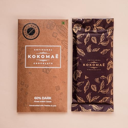 Image 2 of KOKOMAE Bean To Bar Chocolates (60% Dark Chocolate, Pack Of 1)