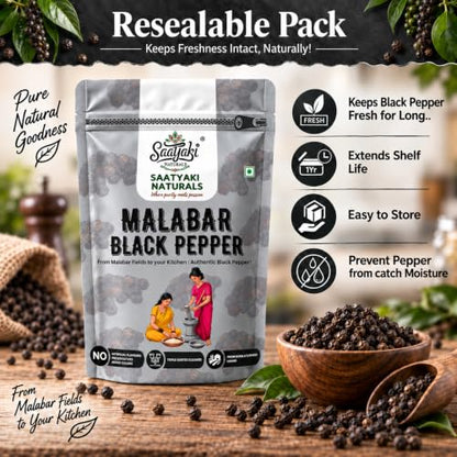 Image 9 of SAATYAKI NATURALS Orangic Black Pepper