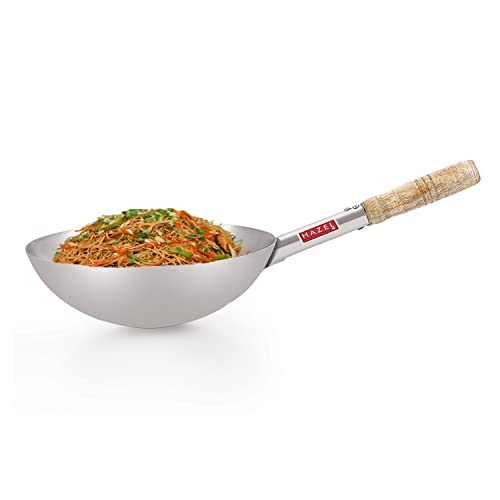 Image 7 of HAZEL Chinese Wok with Handle 25.5 cm 1900 ml