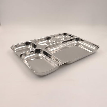 Image 11 of Spillbox Stainless Steel Tiffin Plate